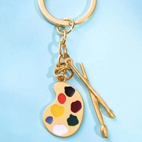 Accessories - ⚡️ SALE ⚡️ !!!🔅Host Pick 🏆 🔅🆕🔅✨🎨 Paintbrush Charm Keychain Charm 🎨✨